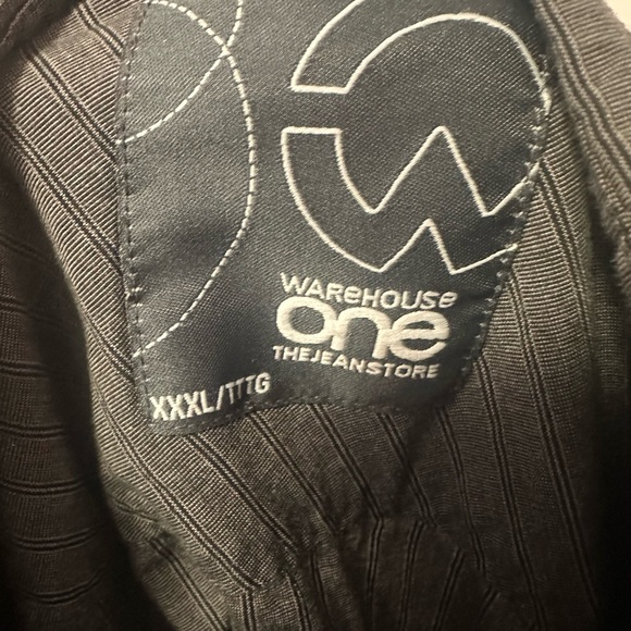 Men's Gray Button-Up Jacket - Picture 2 of 2